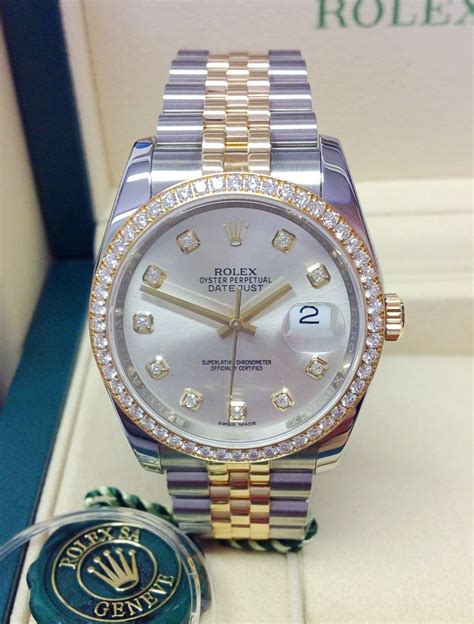 Rolex Datejust 31 Full set. Diamond Bezel and Diamond Dial